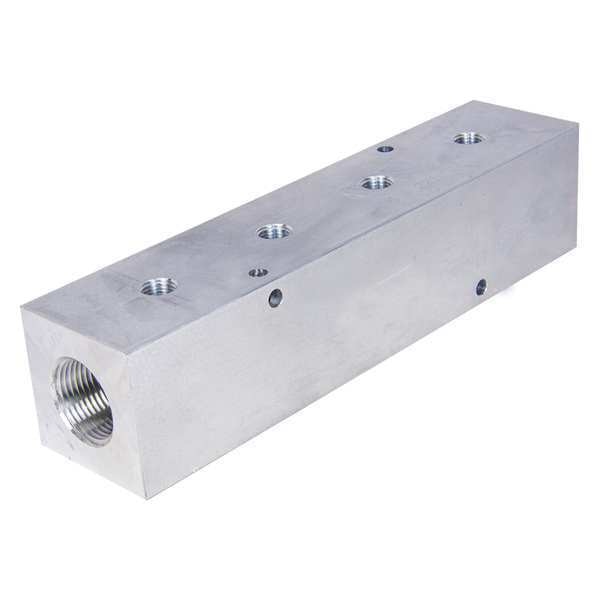 Manifold, 4 Outlets, Outlet Size 3/4