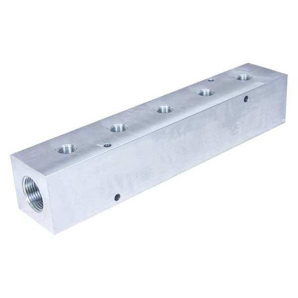 Manifold, 5 Outlets, Outlet Size 3/4
