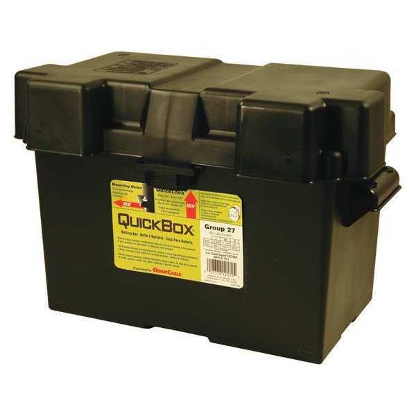 Battery Box,black,16-7/64" L X9-39/64" W
