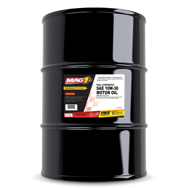 Engine Oil,10w-30,full Synthetic,55gal (
