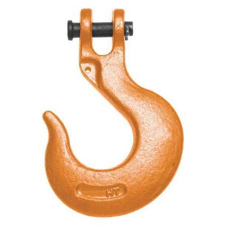 Slip Hook,5/8 In.,20,300lb,clevis,orange