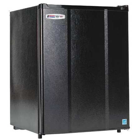 Refrigerator,black,19-53/64in D,2.3cu Ft