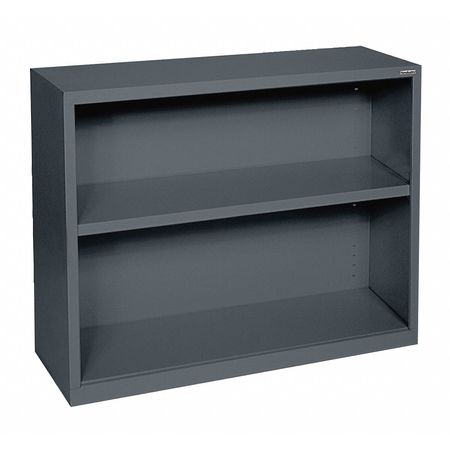 Bookcase,vertical,elite,1,charcoal,steel