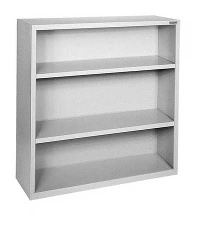 Bookcase,vertical,elite,2,gray,steel (1