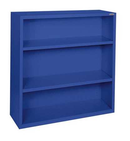 Bookcase,vertical,elite,2,blue,steel (4