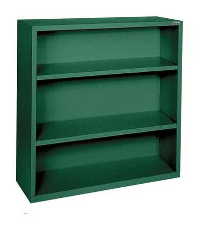 Bookcase,vertical,elite,2,green,steel (1