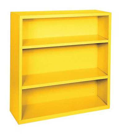 Bookcase,vertical,elite,2,yellow,steel (