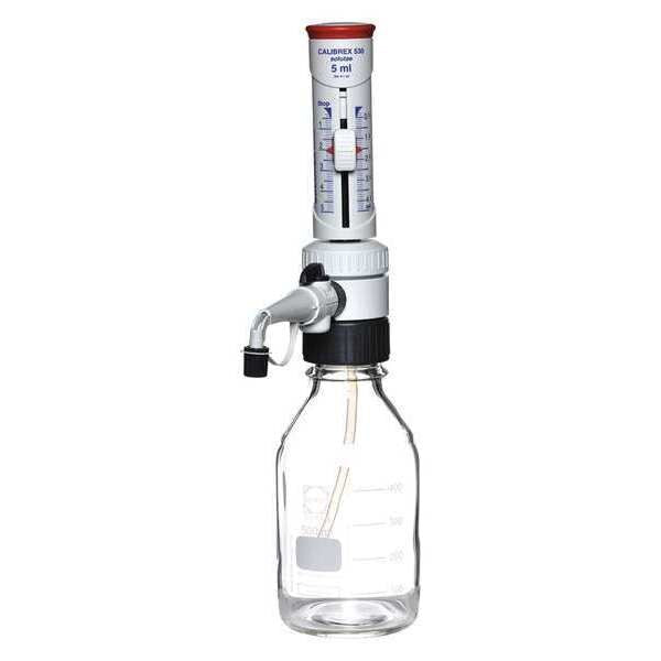 Bottle Top Dispenser, 0.5 to 5mL