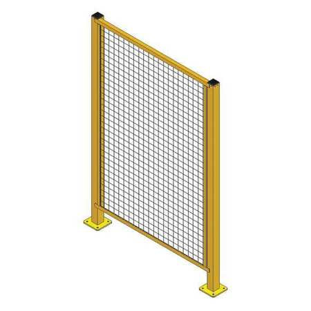 Wire Partition Panel,6 Ft. H X 4 Ft. W (