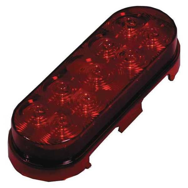 Stop/Tail/Turn Light, Red, 6-13/32