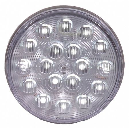 Back Up Lamp,round,clear,4-5/16" Dia. (1