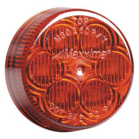 Clearance Marker Light, Red, Round