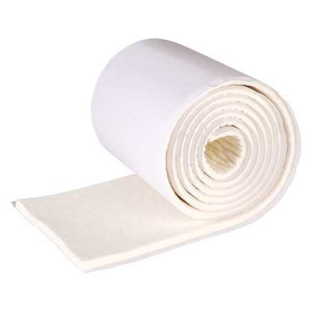 Adhesive Felt Roll,white,wool Felt (1 Un