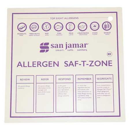 Allergen System Bar Mat,rubber,12"w,12"l
