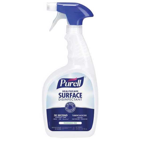 Healthcare Surface Disinfectant, 32 oz. Trigger Spray Bottle, Alcohol