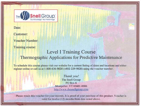 Level I Thermography Training,predictive