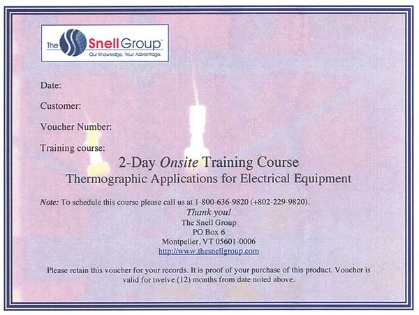 Thermography Training,onsite,electrical