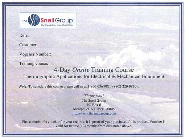 Thermography Training,onsite (1 Units In