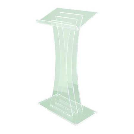 Acrylic Lectern,frosted 3-pane (1 Units