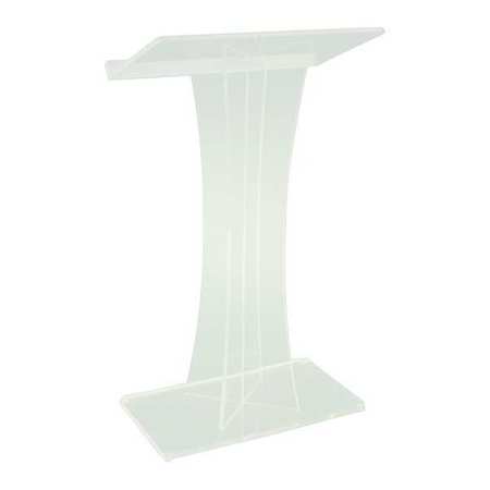 Acrylic X Style Lectern,frosted (1 Units
