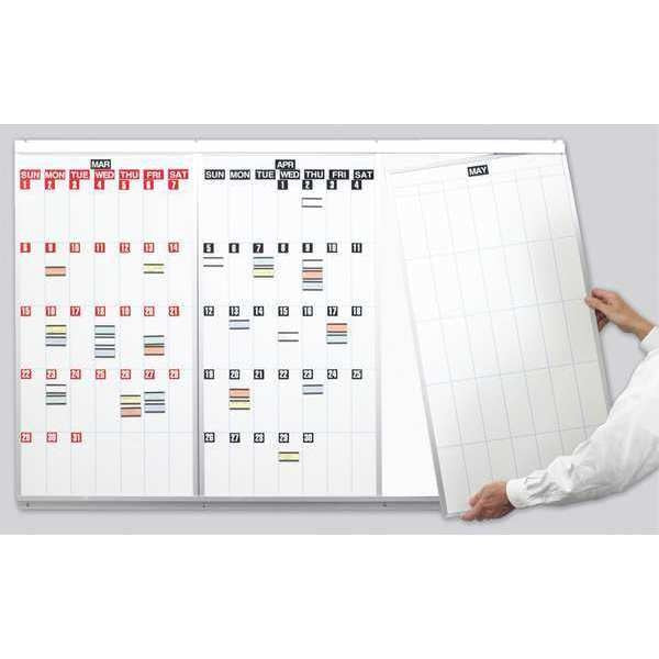 Modular Calendar Board Kit 3ft. X 18" (1