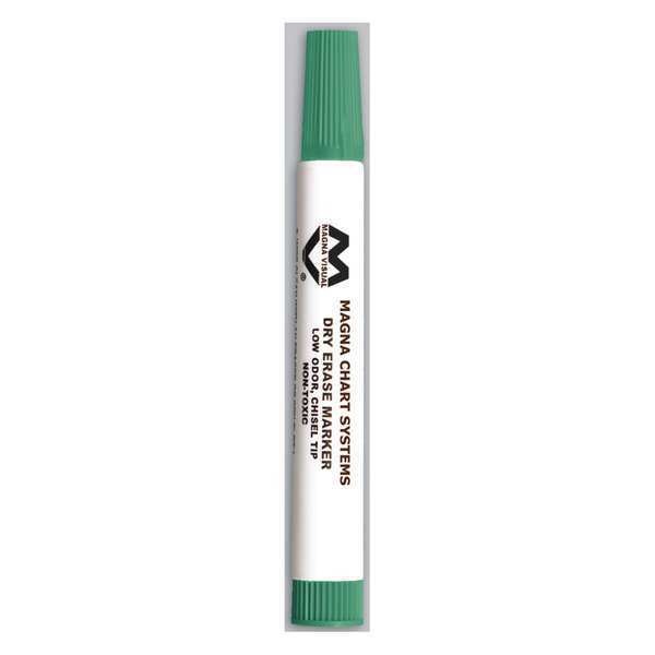 Dry Erase Marker,green,chisel Point (4 U