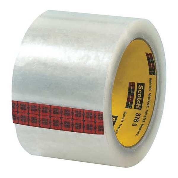 3Mâ¢ 375 Carton Sealing Tape, 3.1 Mil, 3