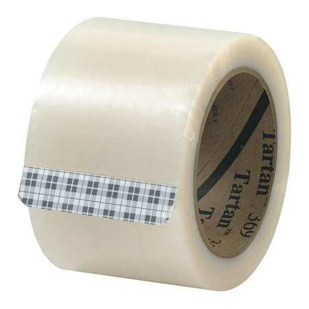 Carton Sealing Tape,3x110 Yd.,clear,pk24