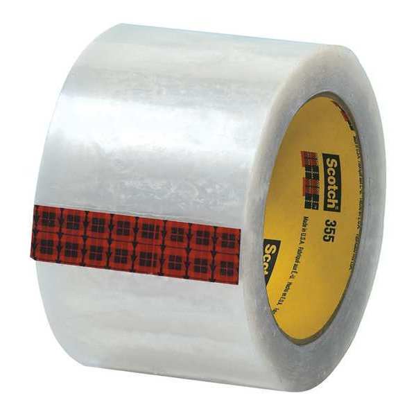 3Mâ¢ 355 Carton Sealing Tape, 3.5 Mil, 3
