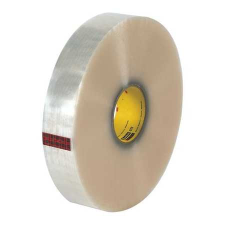 Carton Sealing Tape,2x1000 Yd.,clear,pk6