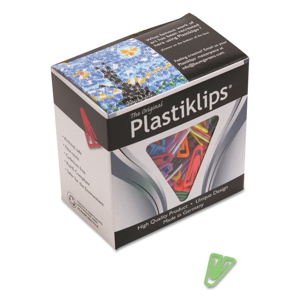 Paper Clips,assorted Colors,small,pk1000