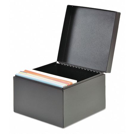 File Box For Cards,steel,black (1 Units