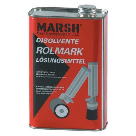Rolmark Solvent And Cleaner,1 Qt. (1 Uni