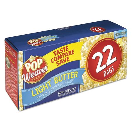 Microwave Popcorn,light Butter,pk22 (1 U