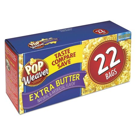 Microwave Popcorn,extra Butter,pk22 (1 U
