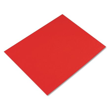 Posterboard,colord 4ply,28"x22",red,pk25