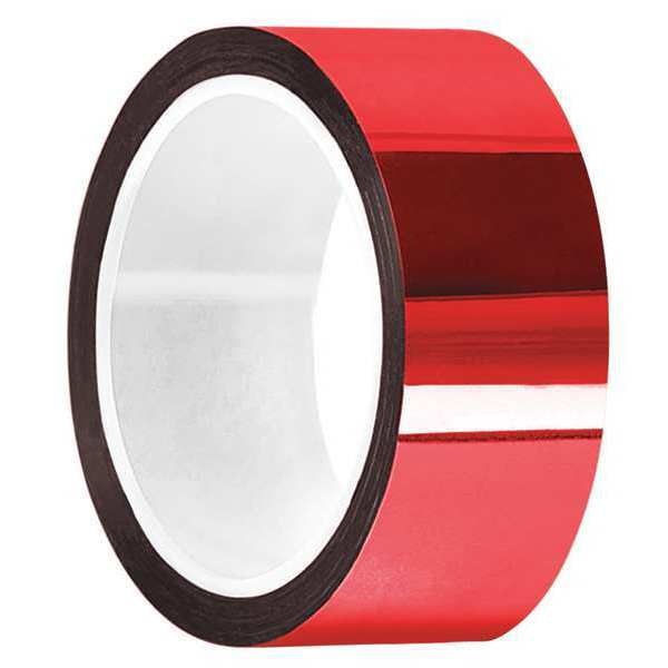 Adhesive Mpft Tape,red,5" X 5 Yd. (4 Uni