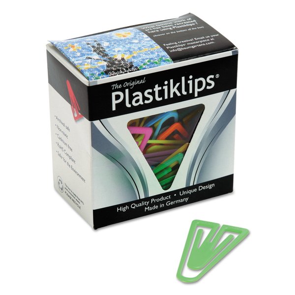 Paper Clip,xl,plastic,assorted,pk50 (1 U