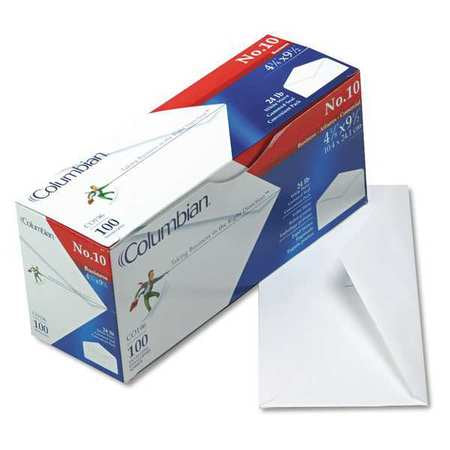 Envelope,4-1/8x9.5",10,white,pk100 (1 Un