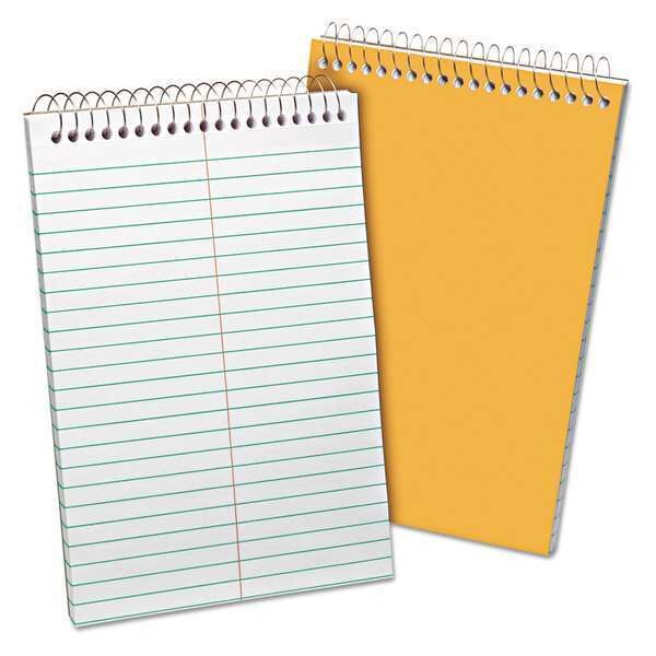 Steno Book, 80Sheet, White, Recycled