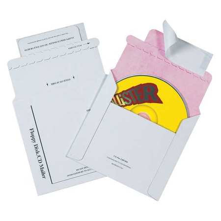 Lined Cd Mailers,5 1/8 X 5