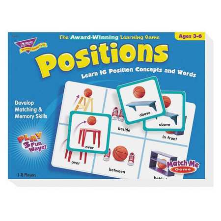 Positions Match Me Puzzle Game,ages 5-8