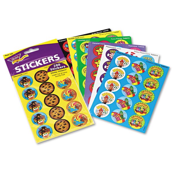 Stickers Pack, Colorful Favorites, PK300