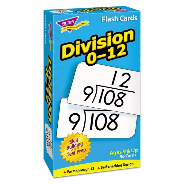 Skill Drill FlashCards, 3x6, Division, PK91