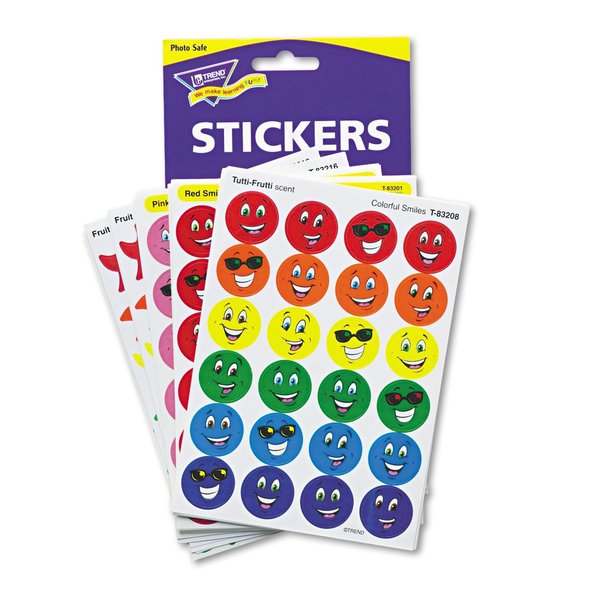 Stickers Pack, Smiles and Stars, PK648