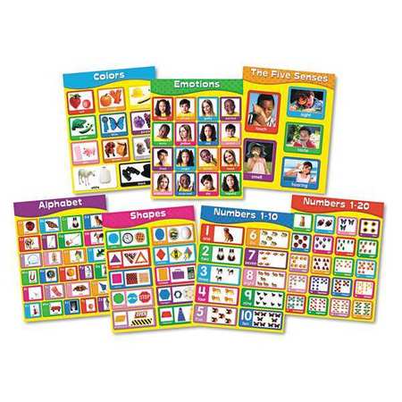 Chartlet Set,early Learning (1 Units In