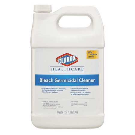 Hospital Cleaner,bleach,128 Oz. (1 Units