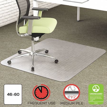 Chairmat,46x60",clear (1 Units In Ea)