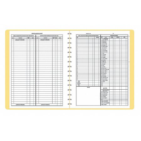 Bookkeeping Record,months,1 Year,8.5x11