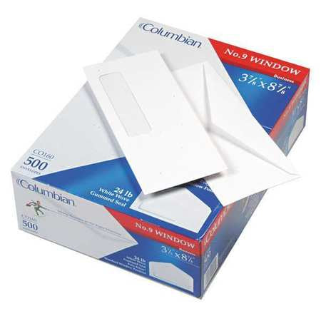 Envelope,3 7/8 X 8 7/8,white,pk500 (1 Un